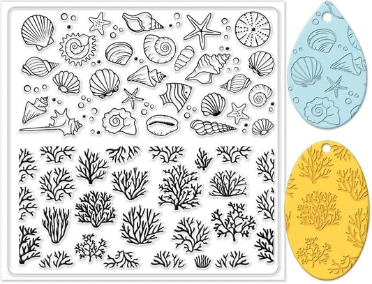 CHGCRAFT Polymer Clay Texture Sheets by chgcraft