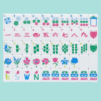 American Mahjong Tile Set with160 Acrylic 4 Layer Engraved Mahjong Tiles - Image 8