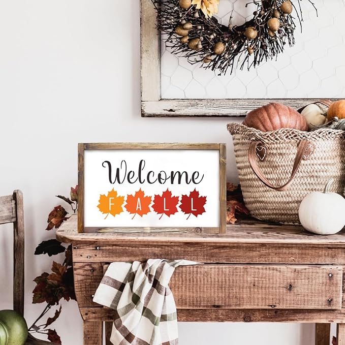 Fall Stencils Hello Fall Doormat Stencils - Image 6