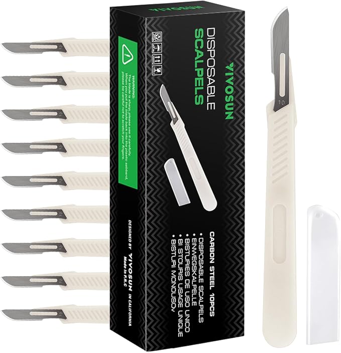 VIVOSUN #10 High-Carbon Steel Blades by VIVOSUN