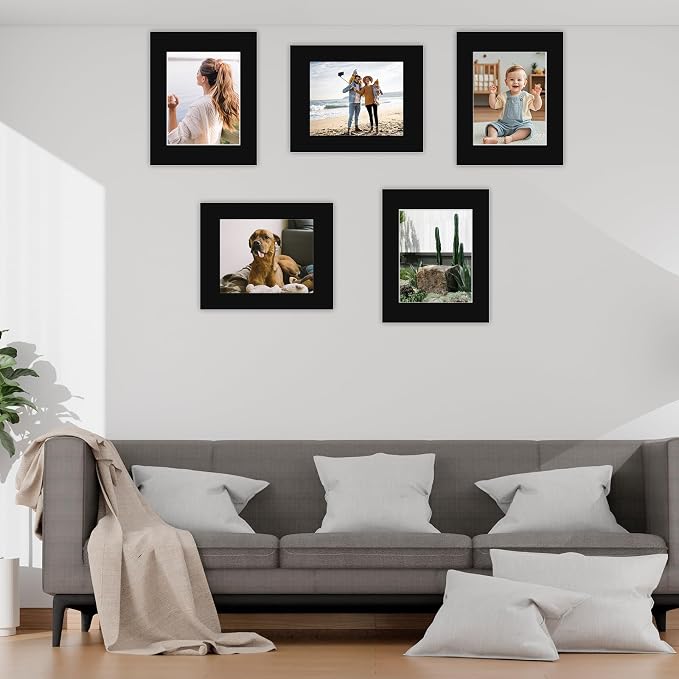 15 Pack 20x16 Black Picture Mats, Frame Mattes - Image 6