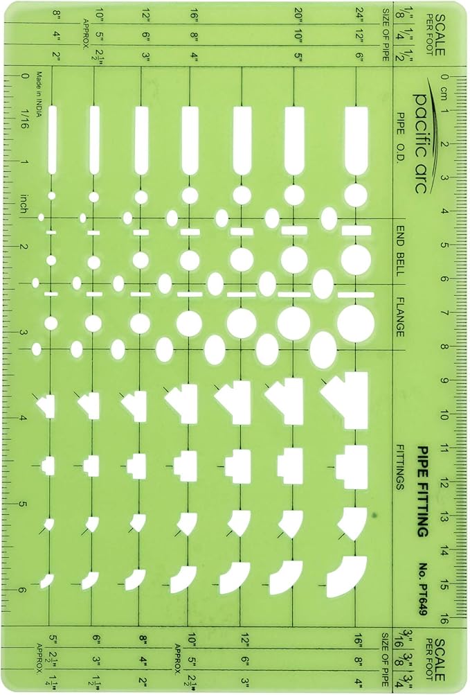 Pacific Arc Pipe Fitting Template Guide, by PacificArc