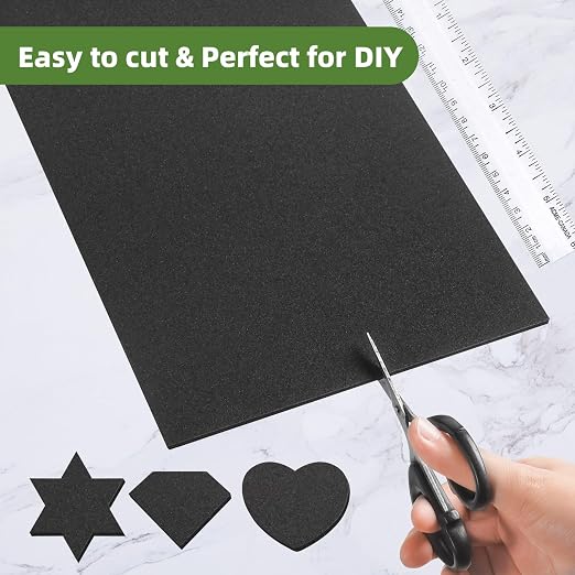 8 Pcs Adhesive Foam Padding, Closed Cell Foam Sheet 6in X 6in X 1/4in, - Image 4