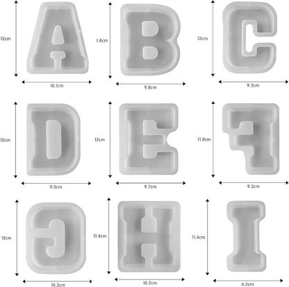 5 Inch Alphabet Mold - Image 2