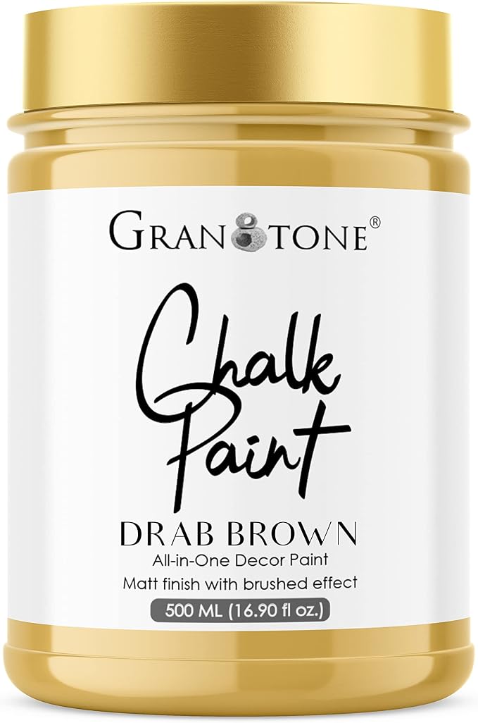 GRANOTONE Chalk Paint for Furniture, Matt-Finish Water-Based Acrylic Paint for by GRANOTONE