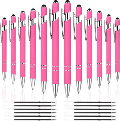 12 PCS 2 in 1 Stylus Ballpoint Pen by FIRCRE