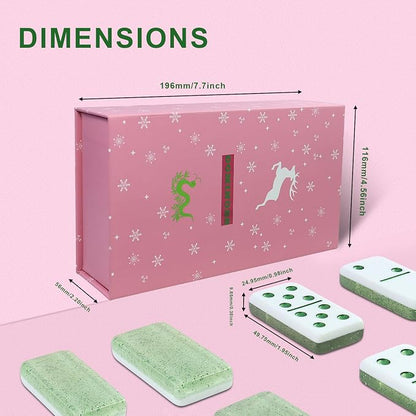 IDTQ Dominoes Set for Adults, Double 6 Dominos Game Set - Image 3