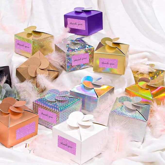 2.25"x1.25" Holographic Thermal Labels Stickers, Glitter Direct Thermal Printer - Image 5
