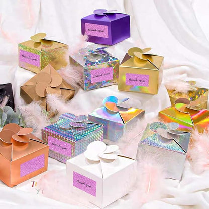 2.25"x1.25" Holographic Thermal Labels Stickers, Glitter Direct Thermal Printer - Image 5