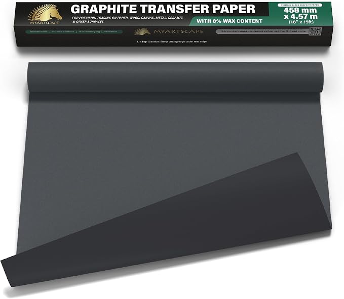 MyArtscape Graphite Transfer Paper Roll by MyArtscape