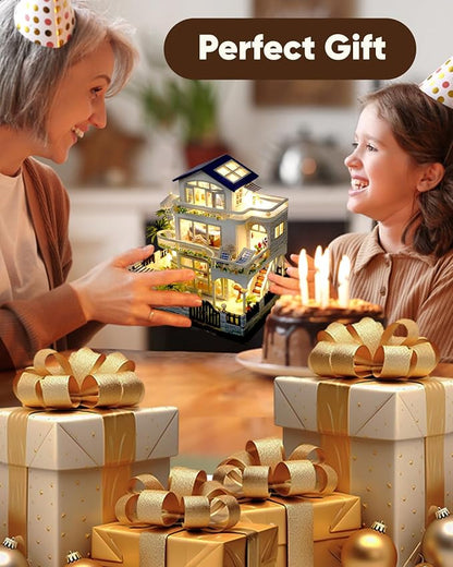 DIY Miniature House Kit, Mini House Kit - Image 3