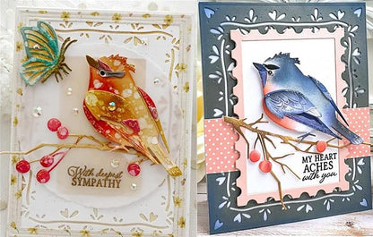 Cutting Dies Metal Stencils Scrapbooking Tools Flowers Lace Frame DIY Embossing - Image 3