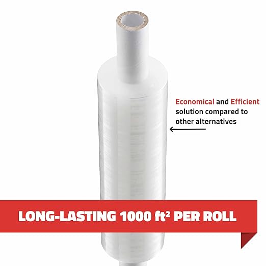 Stretch Wrap with Handle Industrial Strength 2 Pack 11" x 1000 Ft 60 Gauge - Image 3
