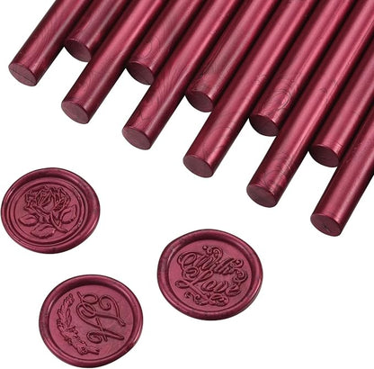 Yoption 15 Pieces Fuchsia Glue Gun Sealing Wax Sticks - Image 4