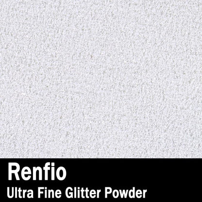 Renfio Ultra Fine Glitter Powder Metallic Resin Glitter 2.11 Oz PET Flakes - Image 2