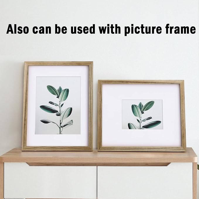 Egofine Pack of 25 White Pre-Cut 5x7 Picture Mat - Image 4