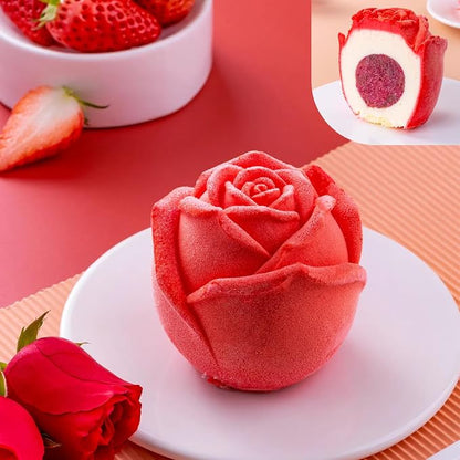 2 Pack Rose Candles Molds for Candle Making, 3D Rose Flower Silicone Molds for - Image 4
