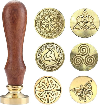 Celtic Knot Seal Wax Stamp by Pentagramtree