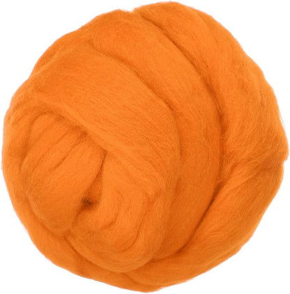 PATIKIL Wool Roving Yarn, 80G/2.82OZ Soft Felting Wool Pure Chunky Roving Yarn by PATIKIL