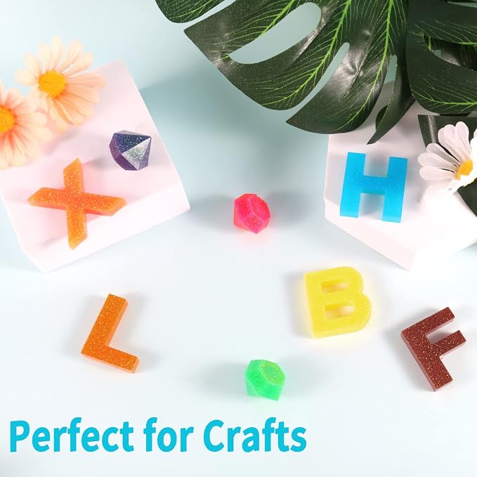 Renfio Iridescent Ultra Fine Glitter Powder Resin Supplies Glitters 1.94 Oz PET - Image 4