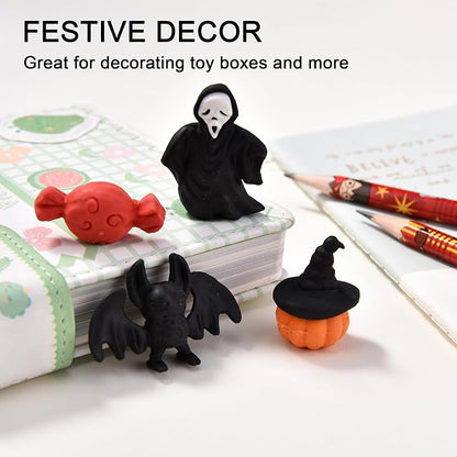 HILAZA 3D Halloween Erasers for Kids - Image 4