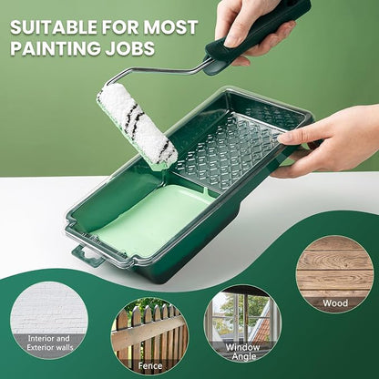 Paint Roller Kit, Paint Tray, Paint Tray Liners and Paint Roller Frame - Image 2