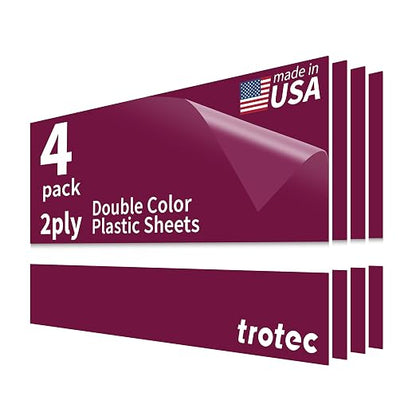 Trotec TroLase | 12"x24"x1/16", Guillotine | Made in USA by TrotecEngravingSupplies