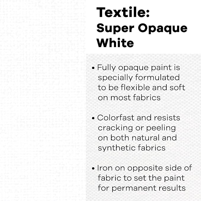 Jacquard Textile Super Opaque White 8oz- - Image 2