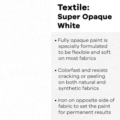 Jacquard Textile Super Opaque White 8oz- - Image 2