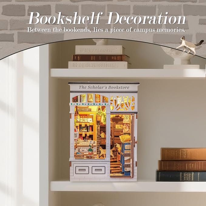 CUTEBEE Book Nook Kit - Image 4