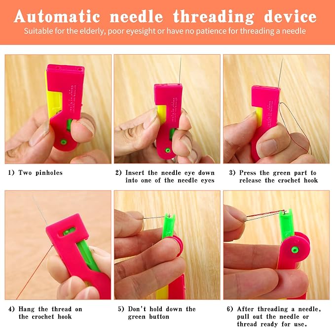 Fedmut Needle Threaders Set, Embroidery & Machine Sewing - Image 5