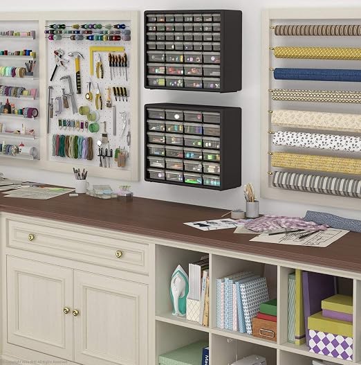 Akro-Mils 24-Drawer Plastic Drawer Storage Cabinet - Image 11