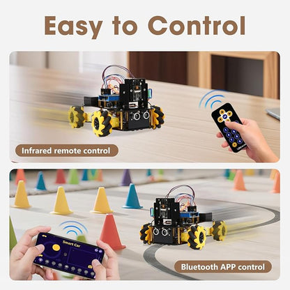 Robotics Kit for Kids Ages 8–12 12-16, ACEBOTT Smart Robot Car Kit - Image 3
