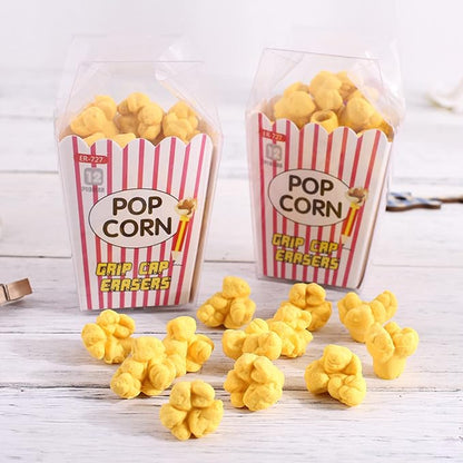 Pencil Top Erasers 36 Pack Popcorn Pencil Erasers Toppers Cap Erasers - Image 6