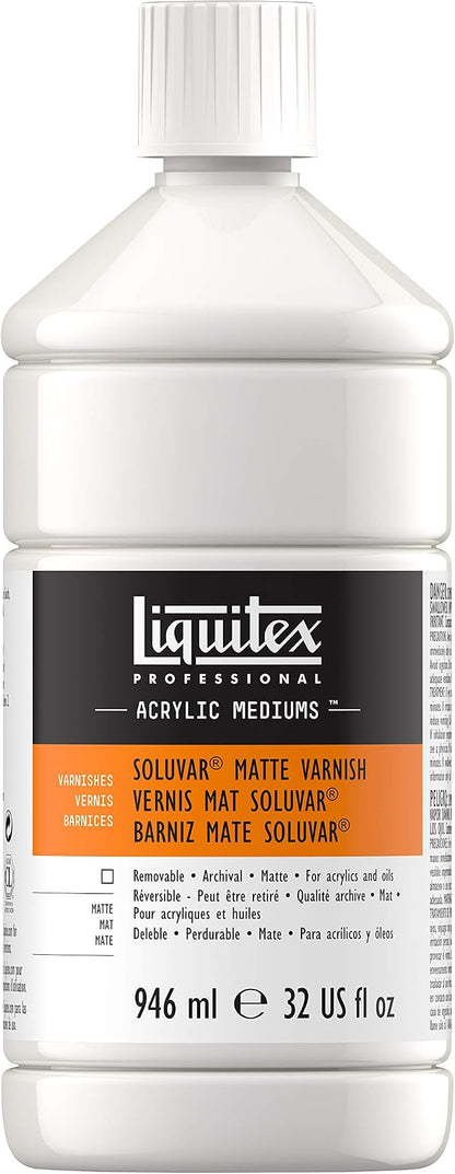 Liquitex Professional Soluvar Matte Varnish by Liquitex