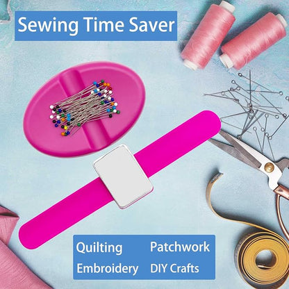 Hilltian 2 Pieces Magnetic Pin Cushion, Magnetic Pin Holder - Image 7