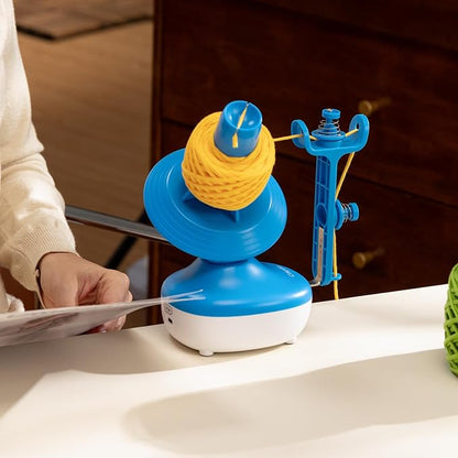 Caydo Electric Yarn Winder, Cordless Rechargeable Automatic Yarn Cake Winder - Image 9