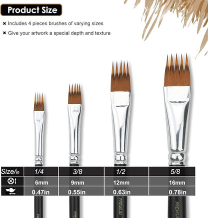 Paint Brush Comb Set - Image 2