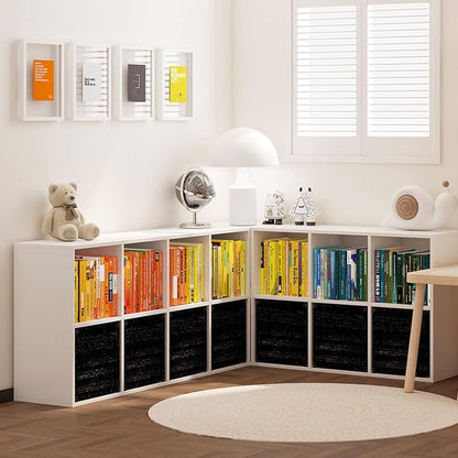 Wooden 8 Cube Storage Organizer - Image 6