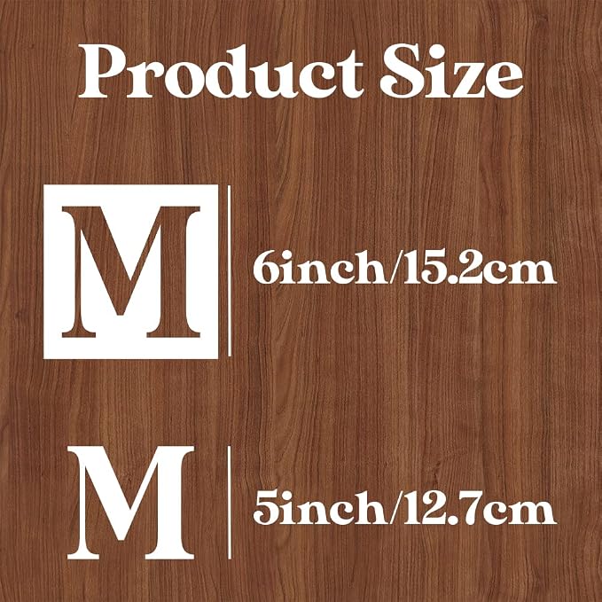 Wooden Letter Stencils - Image 2