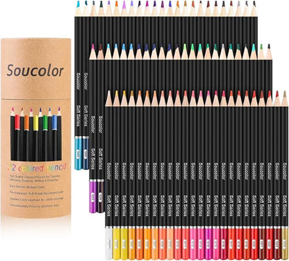 Soucolor 72 Colored Pencils Set by Soucolor