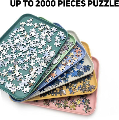 12" x 8.7" Puzzle Sorting Trays - Image 2