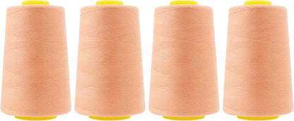 Mandala Crafts 4 Pack of Serger Threads Cones Spools by MandalaCrafts