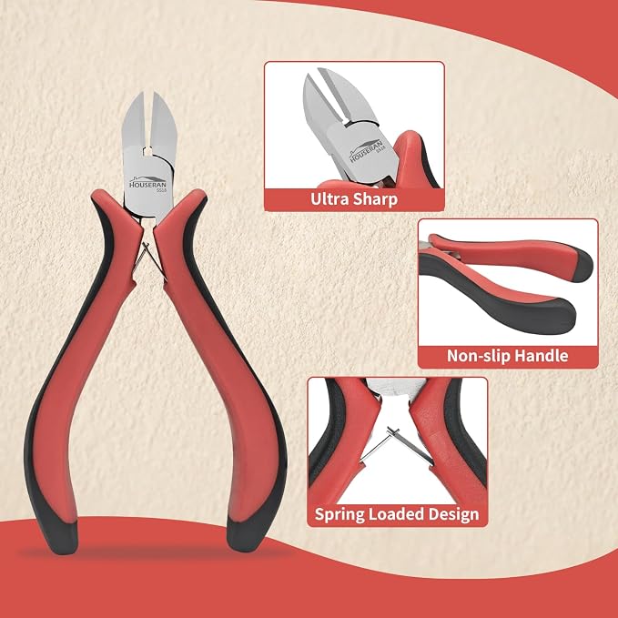Wire Cutters 4"-5 Pack Side Cutters - Image 4