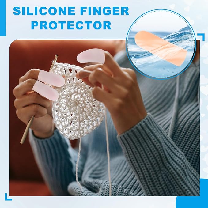 PATIKIL Gel Finger Cots 1.6"x0.79" - Image 5