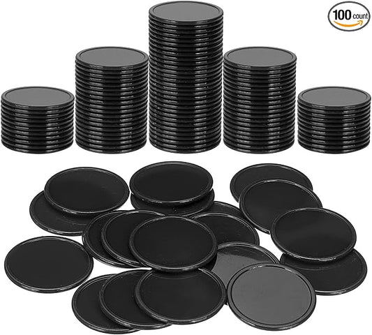 uxcell Plastic Poker Chips, Learning Counters Counting Counters Disks Markers by uxcell