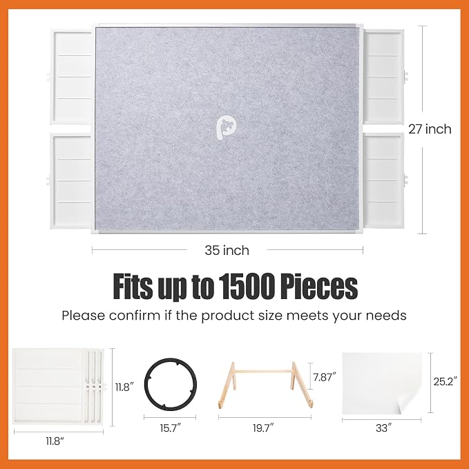 1500 Pieces Rotating Puzzle Board - Image 4
