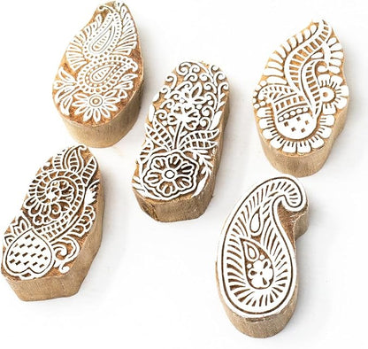 Wooden Stamp Block, Printing Stamp Design Set | Block by Hashcart