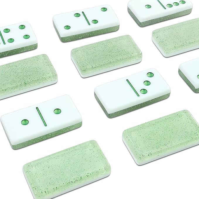 IDTQ Dominoes Set for Adults, Double 6 Dominos Game Set by IDTQ