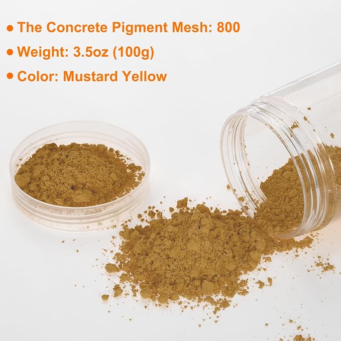 HARFINGTON Iron Oxide Powder Concrete Pigment 800 Mesh 3.5oz Iron Oxide Grout - Image 2
